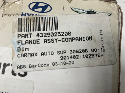 NEW Manual Transmission Companion Flange OEM For 10-16 Genesis Coupe 4329025200