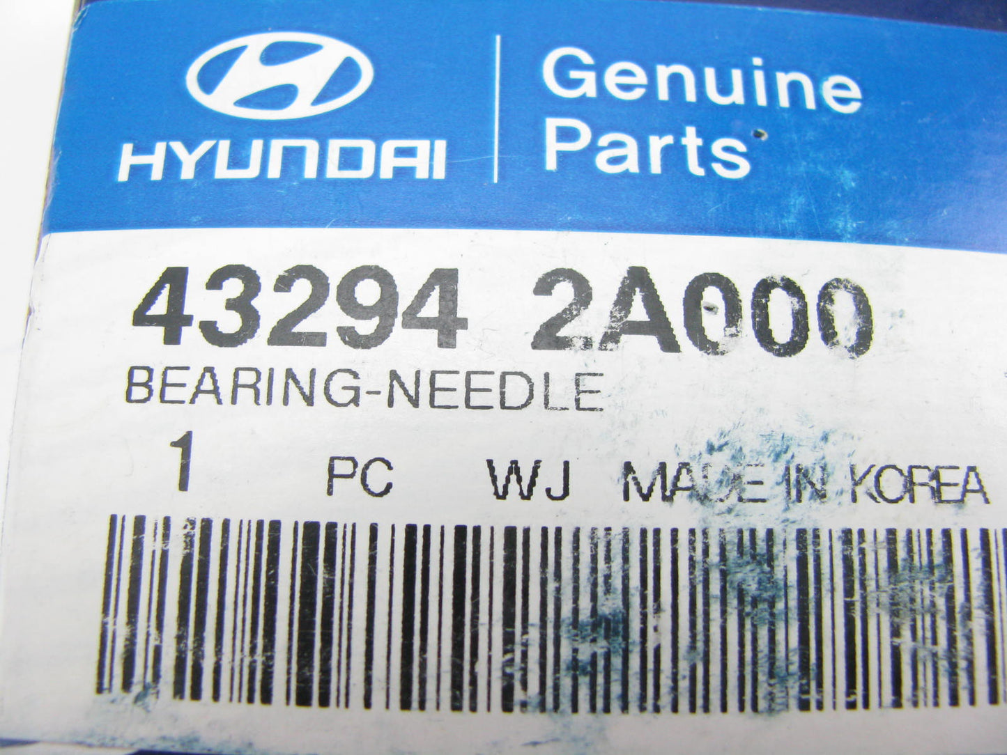 NEW - OEM DCT 6 Spd Trans Needle Bearing For 2nd Input Shaft 2011-2017 Veloster