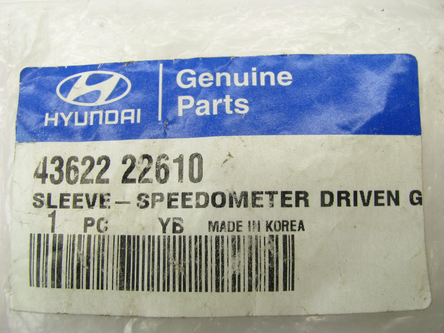 NEW Manual Trans. Vehicle Speed Sensor SLEEVE ONLY OEM For Hyundai 4362222610