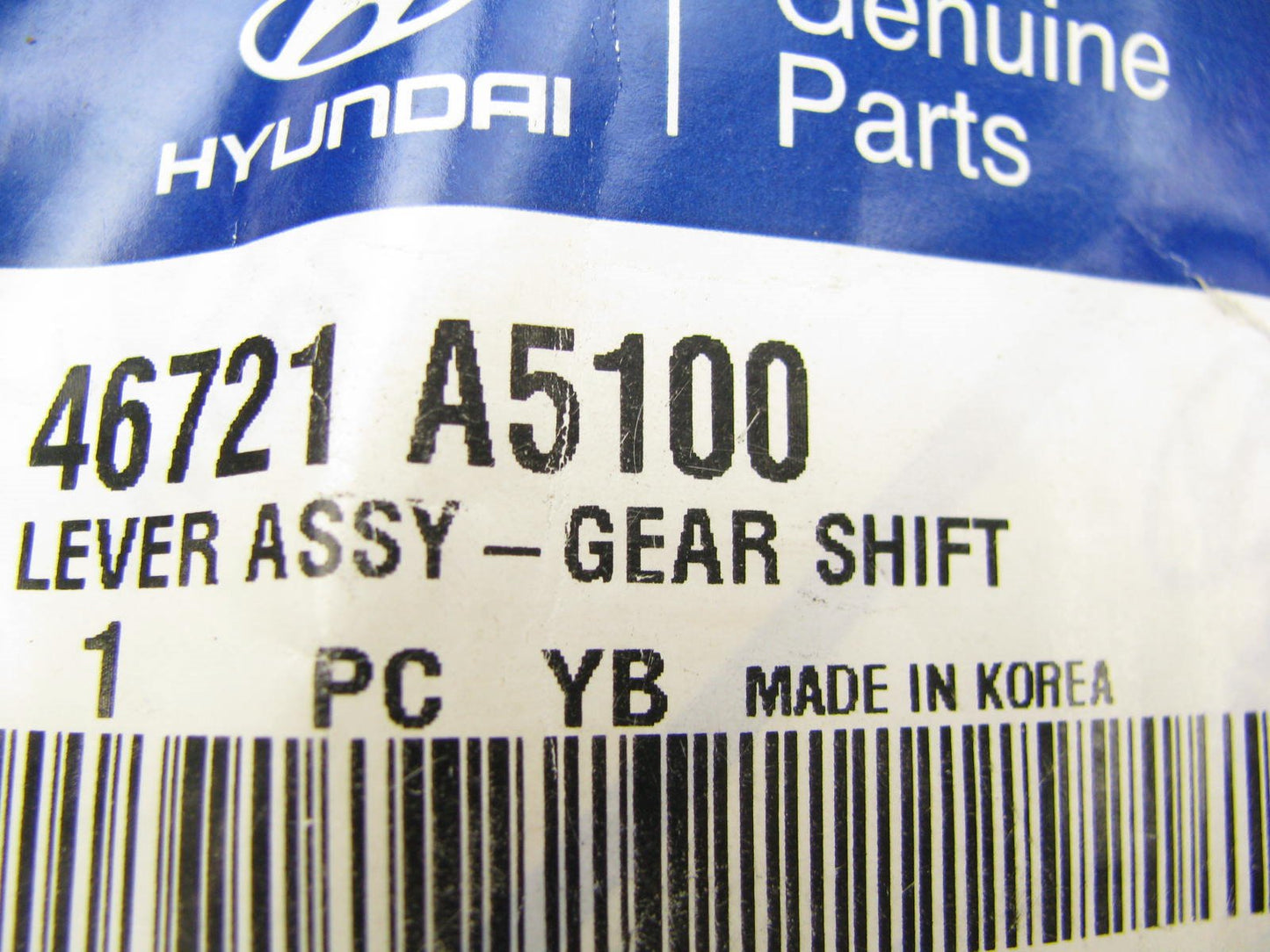 New Genuine Automatic Transmission Gear Shift Lever OEM For Hyundai 46721A5100