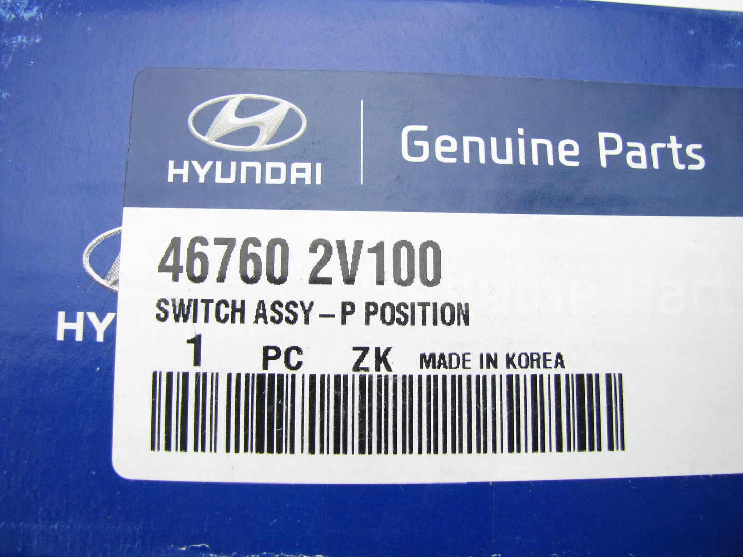 NEW - OEM Automatic Transmission Parking P Position Switch For 2011-17 Veloster