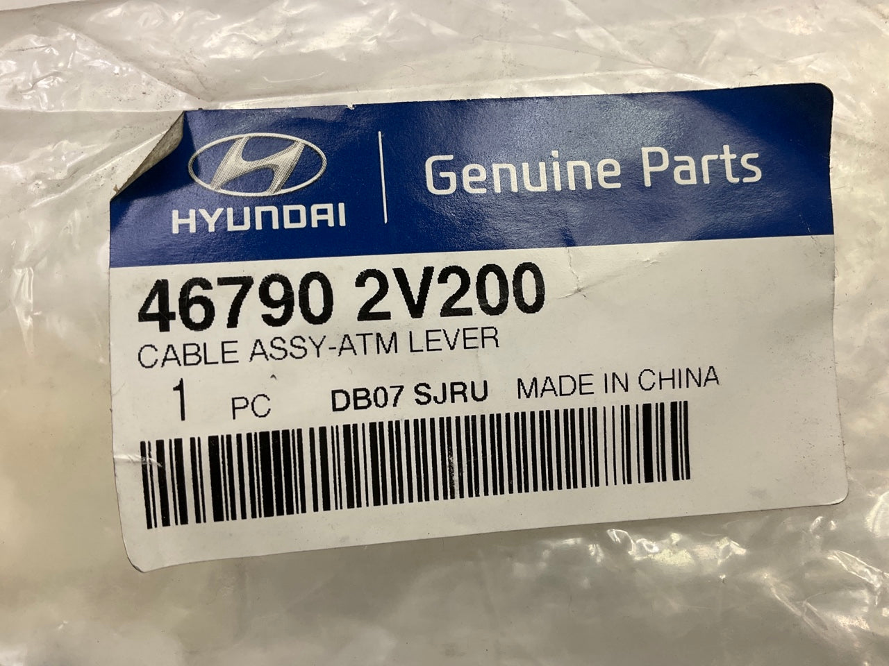 NEW Auto Trans Shift Cable OEM For 2012-14 Hyundai Veloster Non-turbo 467902V200