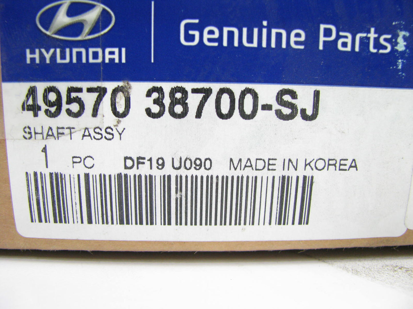 NEW Intermediate Front CV Axle Shaft OEM For Hyundai 2.7L V6 4957038700SJ