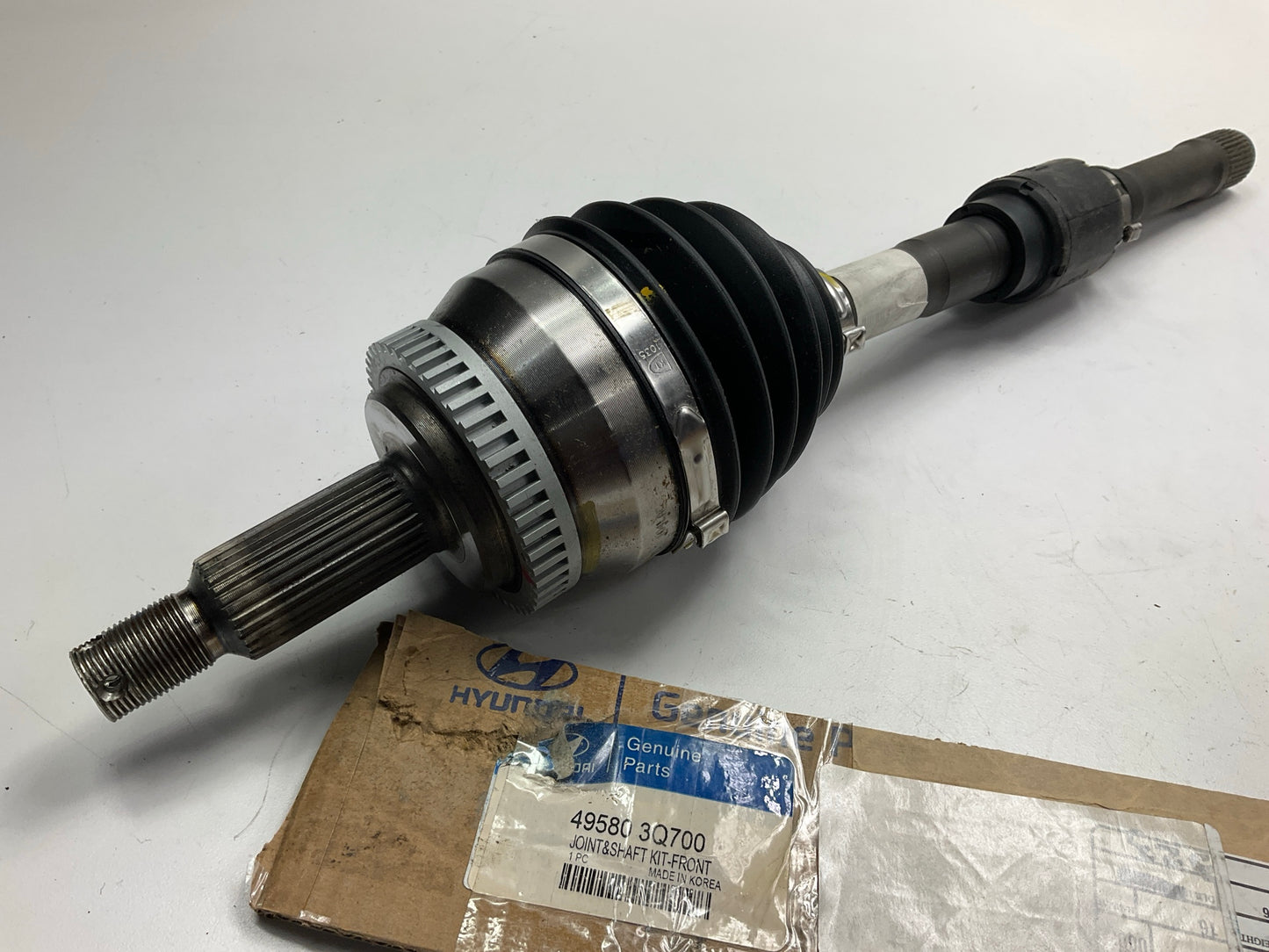 NEW, OPEN BOX Front Left CV Axle OEM For 11-14 Sonata 2.0L TURBO  495803Q700