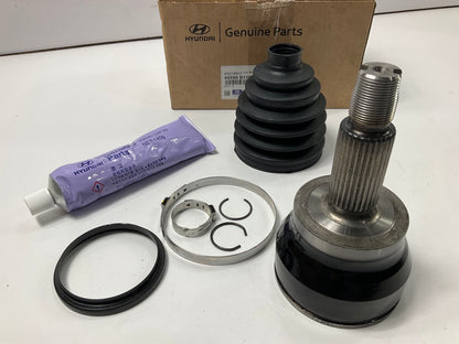 Left Driver Side Front Axle Wheel Side CV Axle Joint Boot OEM For 20-23 Palisade