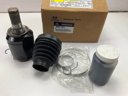Front Right CV Axle, Diff Side Rubber Boot Kit For 17-18 Santa Fe Sport 2.4L FWD