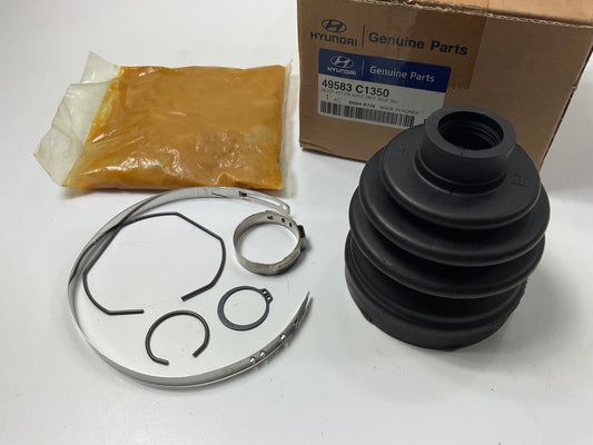 Front Right CV Axle, Diff Side Inner Rubber Boot Kit OEM For Hyundai 49583C1350