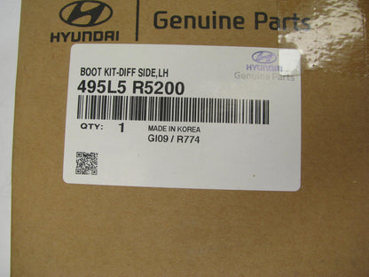 Front LEFT Inner CV Boot Kit 495L5R5200 Genuine OEM For 21-22 Hyundia Santa Fe