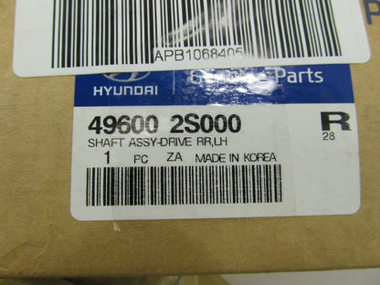 NEW - OEM 496002S000 Rear Left Axle Shaft For 2010-2013 Hyundai Tucson AWD