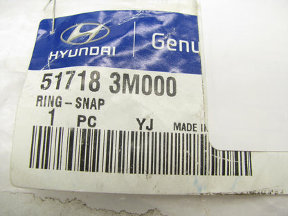 New Genuine FRONT Wheel Bearing Snap Ring OEM For Hyundai 517183M000