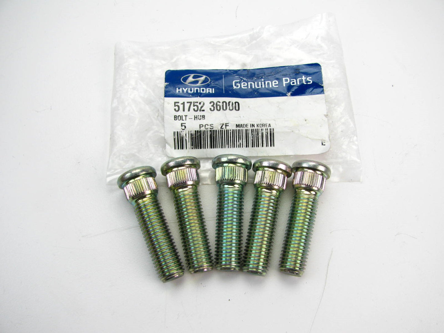 5 PCS - NEW Genuine Wheel Lug Studs OEM For Hyundai 5175236000