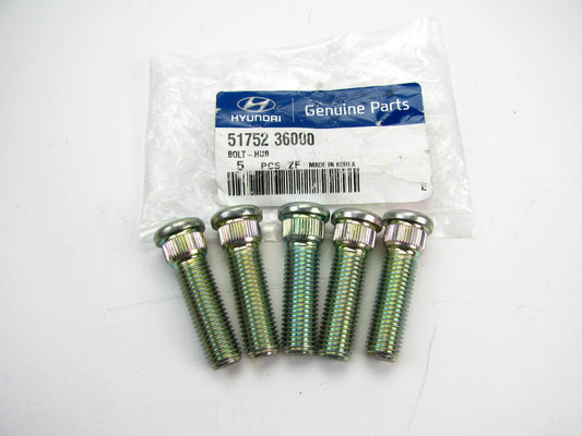 5 PCS - NEW Genuine Wheel Lug Studs OEM For Hyundai 5175236000