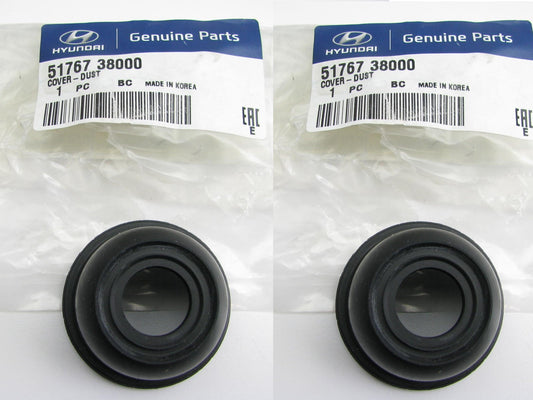 (2) Suspension LOWER Ball Joint Dust Boot Cover Caps OEM For Hyundai 5176738000