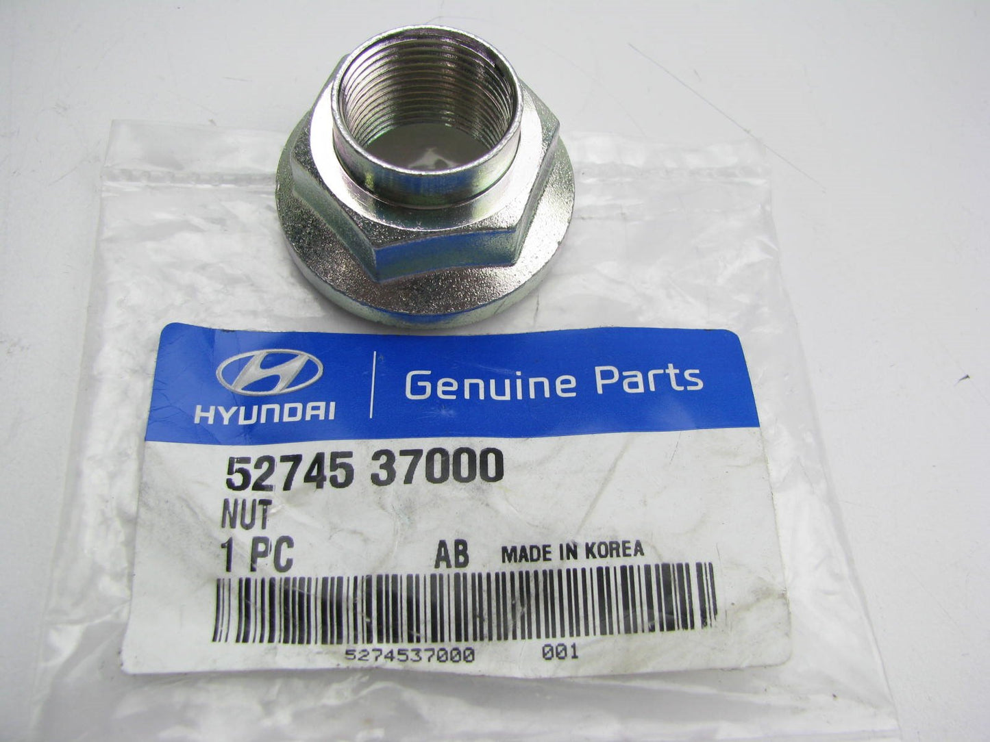 NEW - OEM 5274537000 Front Wheel Hub Lock Nut For Hyundai