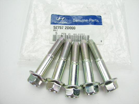 Rear Suspension Knuckle Mount Bolts - PACK OF 5 PCS - OEM For Hyundai 527572D000