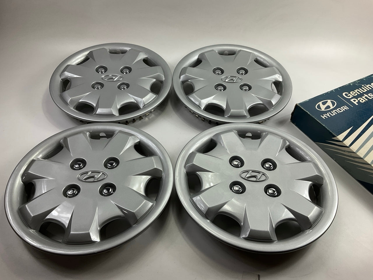 (4) NEW - OEM 16'' Steel Wheel Hub Cap Cover 5296038700 For 99-00 Hyundai Sonata