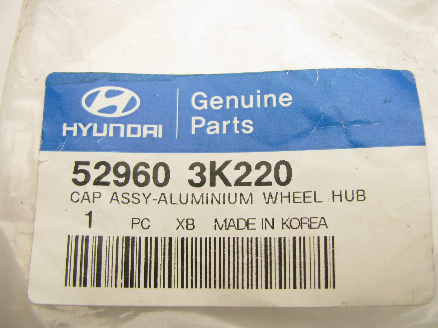 (1) NEW GENUINE Wheel Center Cap OEM For 2006-2010 Hyundai Azera 529603K220