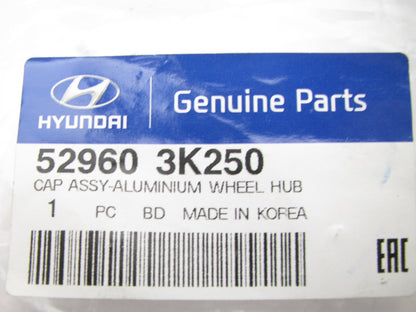 (4) New Genuine Wheel Center Caps OEM For Hyundai 529603K250