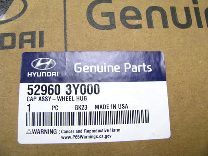 NEW GENUINE 529603Y000 Wheel Hub Cap OEM For 2012-2016 Elantra, Elantra GT