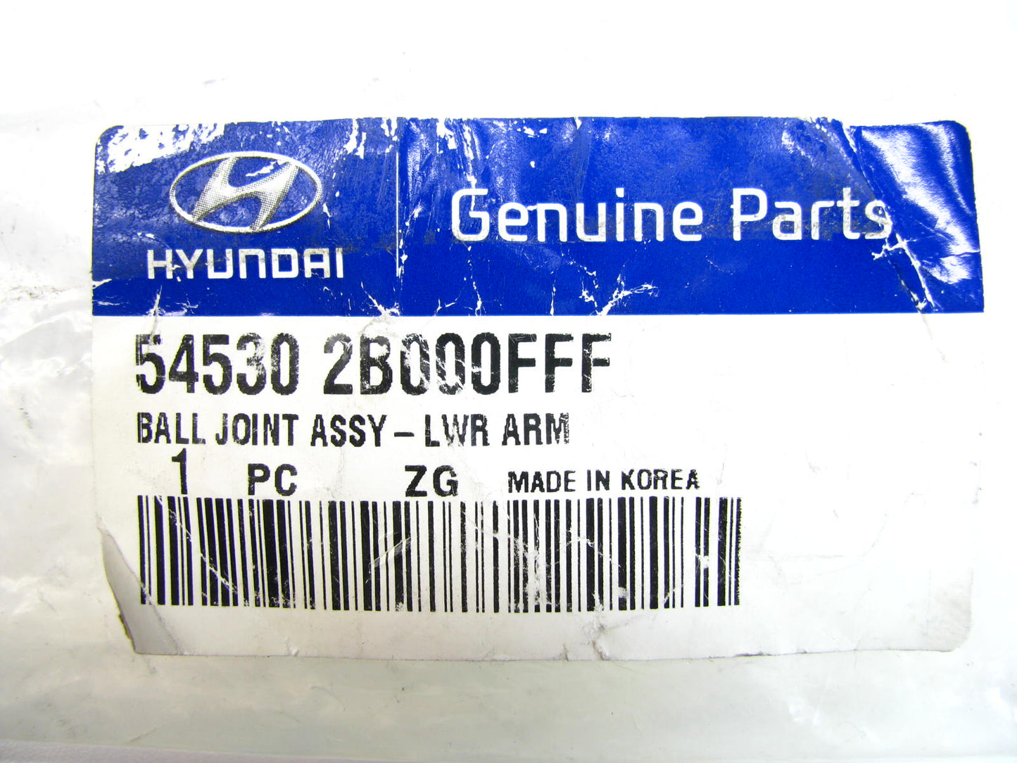 NEW - OEM 545302B000FFF Front Lower Ball Joint For 2001-2012 Hyundai Santa Fe