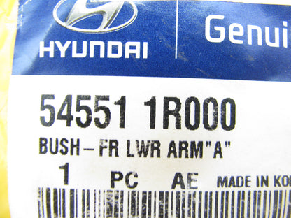 NEW - OEM 545511R000 Front Lower Control Arm Bushing For 2012-17 Hyundai Accent