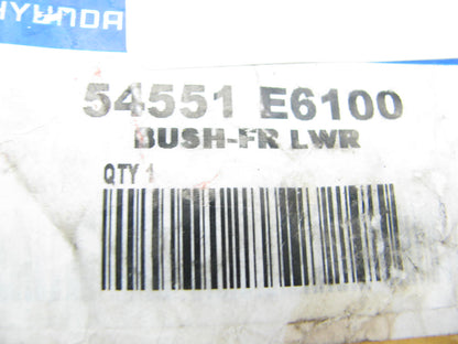 NEW - OEM 54551E6100 Front Lower Control Arm Bushing For 2016-17 Hyundai Sonata