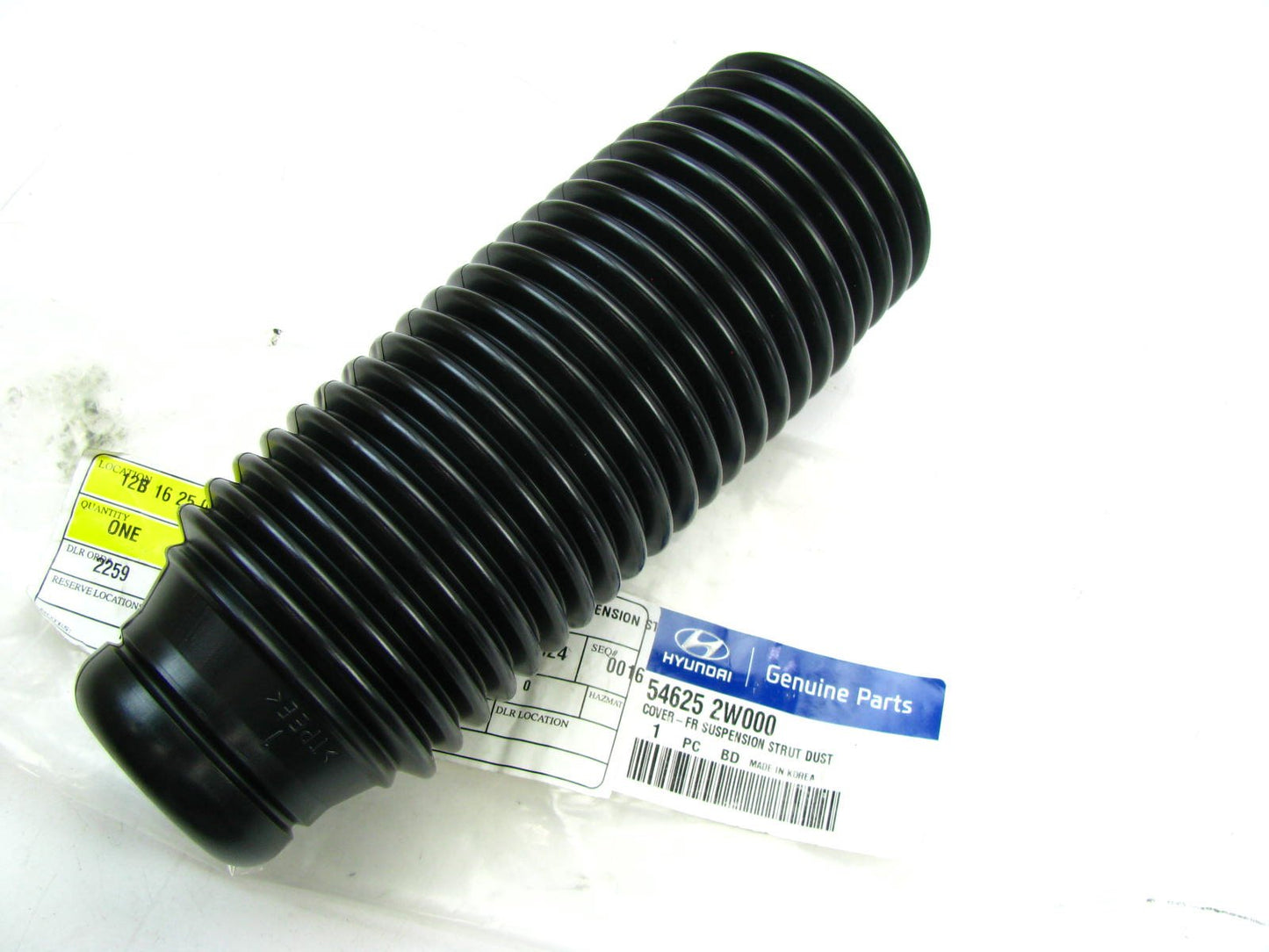 NEW - OEM Front Suspension Strut Dust Sleeve Boot For 14-17 Santa Fe 546252W000