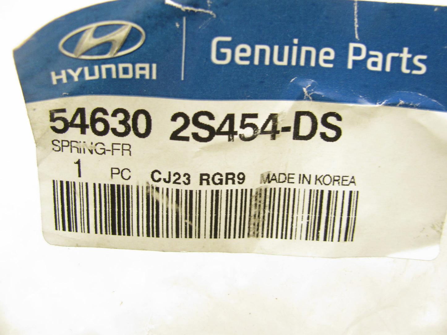 NEW 546302S454-DS FRONT Suspension Coil Spring OEM For 2010-2011 Hyundai Tucson