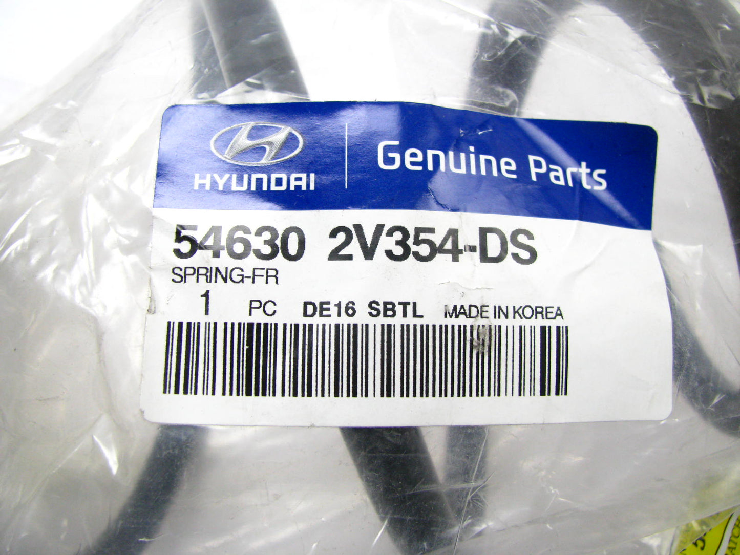 NEW 546302V354-DS FRONT Suspension Coil Spring OEM For 2012-17 Hyundai Veloster