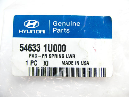 546331U000 Front Lower Coil Spring Insulator OE For 10-12 Santa Fe 11-13 Sorento