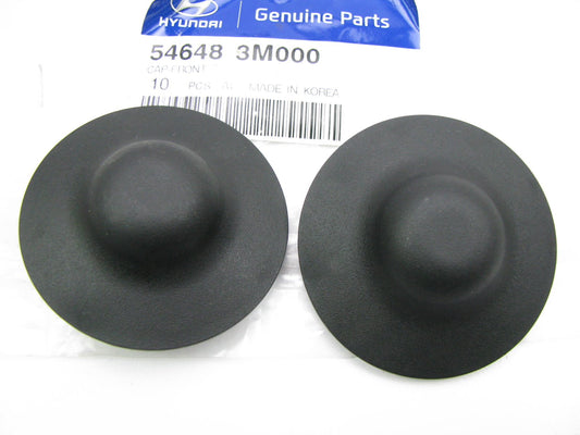 (2) NEW - OEM 546483M000 Front Suspension Strut Mount Caps For 2015-2016 Genesis