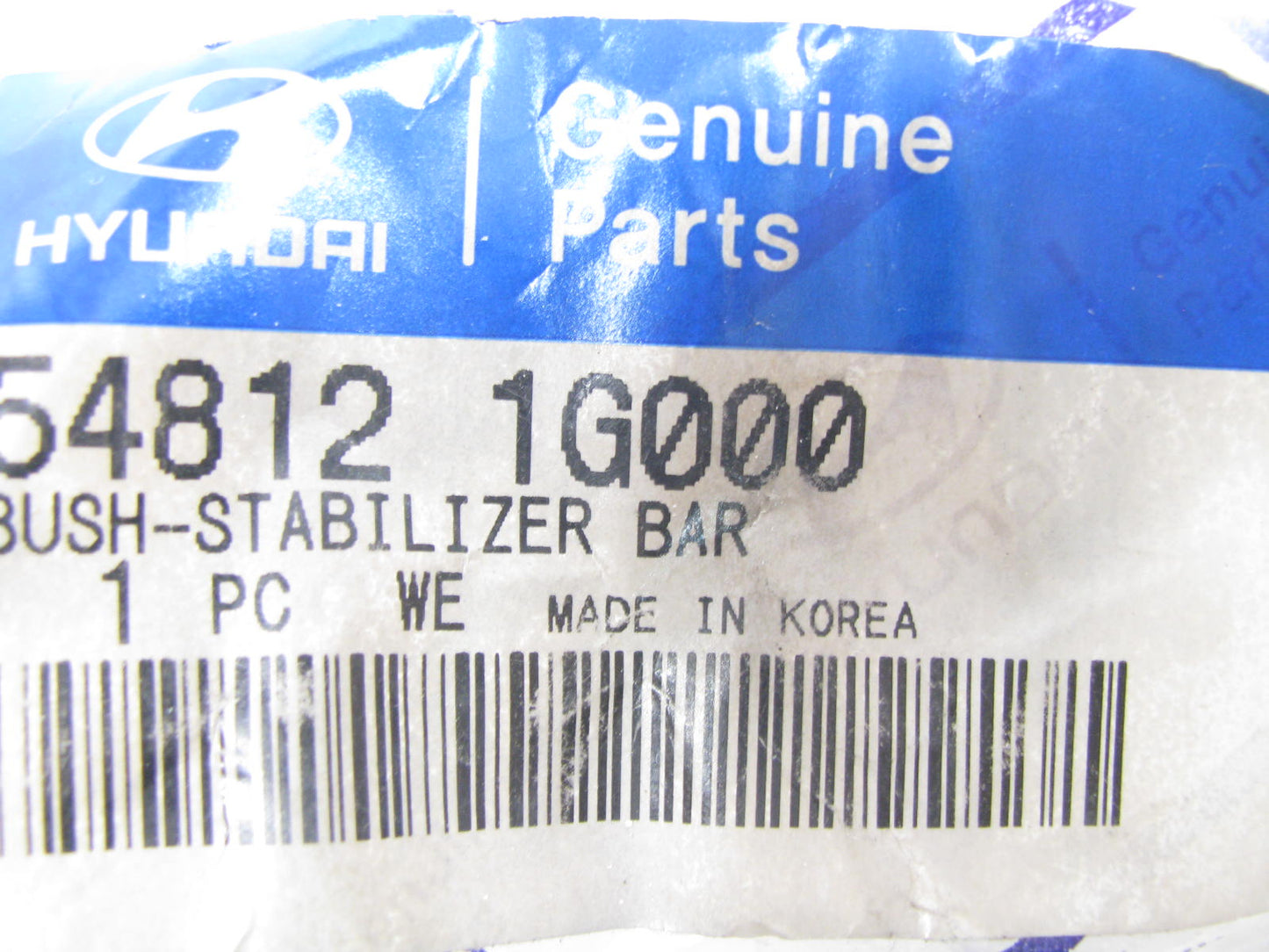 (2) NEW - OEM 548121G000 Front Sway Bar Bushing For Hyundai Accent 2006-2011