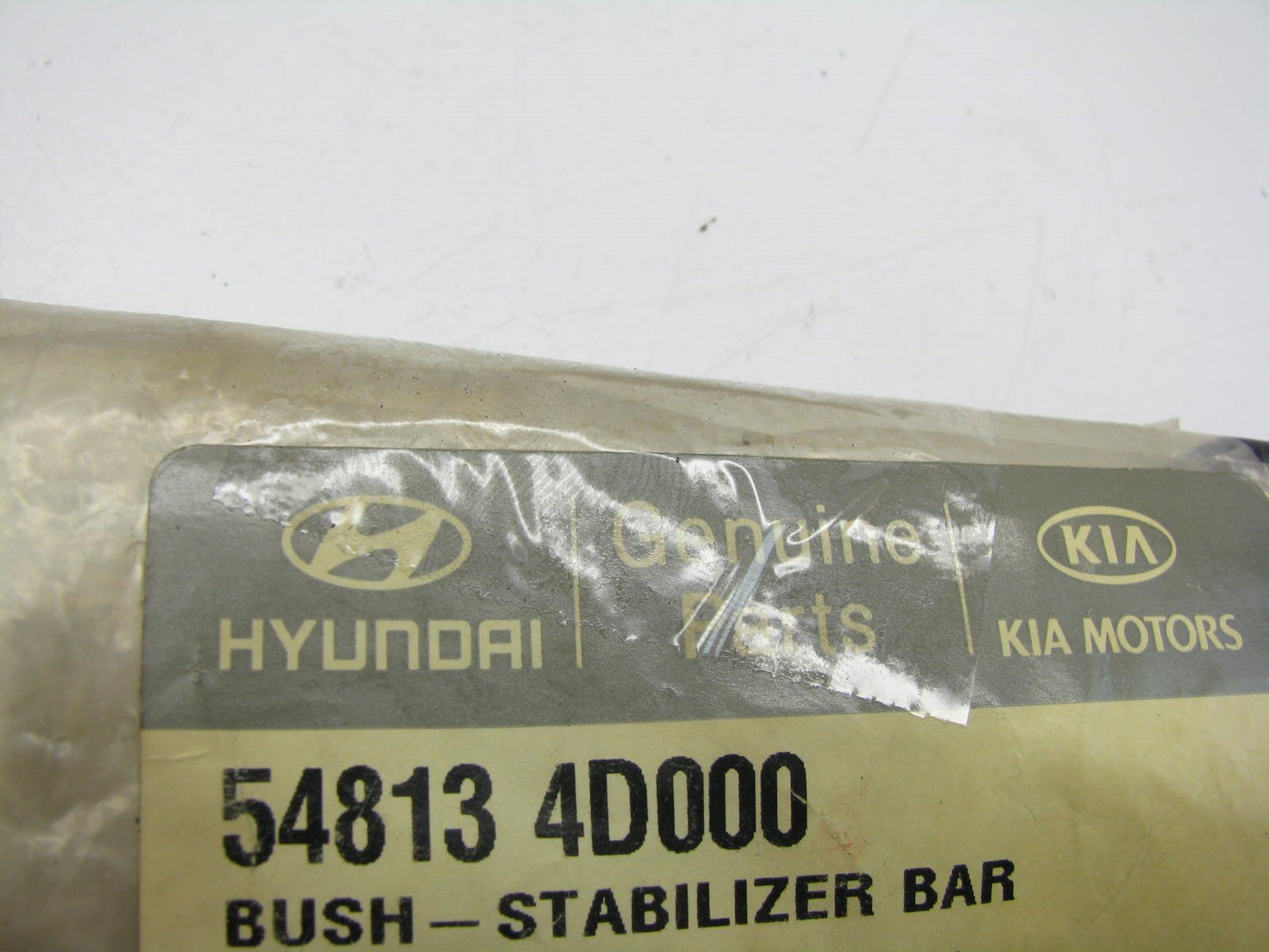 (2) New Genuine FRONT Stabilizer Sway Bar Bushings OEM For Hyundai 548134D000