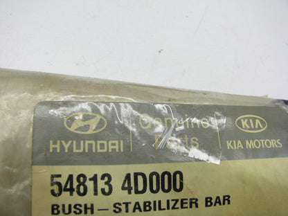 (2) New Genuine FRONT Stabilizer Sway Bar Bushings OEM For Hyundai 548134D000