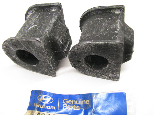 (2) Front Suspension Stabilizer Sway Bar Bushing OEM For Hyundai 548132C100