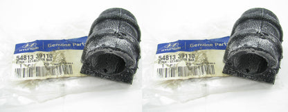(2) NEW OEM Front Suspension Stabilizer Sway Bar Bushings For Hyundai 5481339110