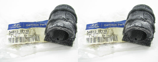 (2) NEW OEM Front Suspension Stabilizer Sway Bar Bushings For Hyundai 5481339110