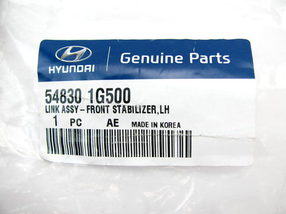 NEW - OEM 548301G500 Front Left Stabilizer Bar Link For 2006-11 Hyundai Accent