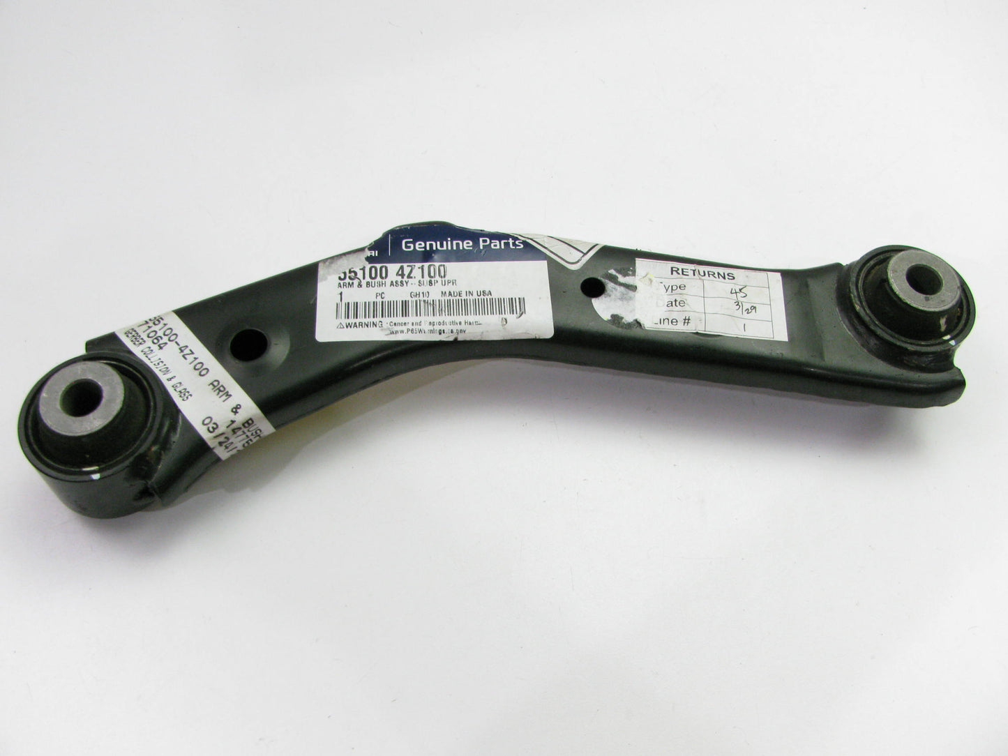 Rear Upper Rearward/Rear Upper Suspension Control Arm OEM For Hyundai 551004Z100