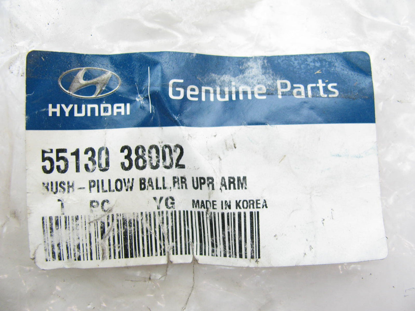 NEW - OEM GENUINE 5513038002 Rear Upper Control Arm Bushing For Hyundai