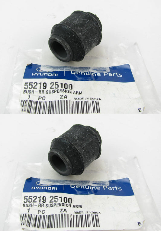 (2) New OEM Rear Lower Control Arm Bushings For 02-06 Accent 5521925100