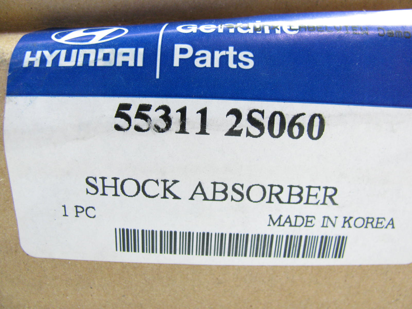 New OEM Rear Strut / Shock 553112S060 For 2010-2015 Hyundai Tucson 2WD