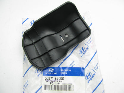 New Genuine Rear Suspension Right Shock Shield OEM For 07-12 Santa Fe, Veracruz