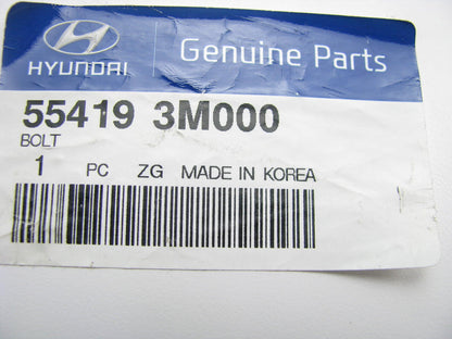 NEW Suspension Crossmember Bolt (Front Or Rear) OEM For Hyundai 554193M000