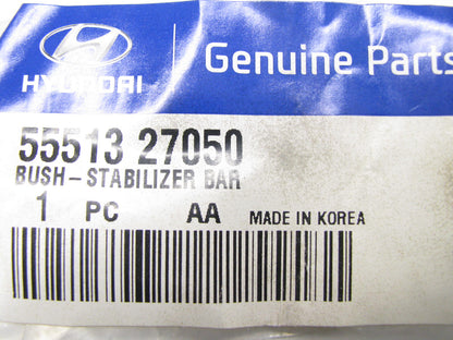 (2) NEW - OEM 5551327050 Rear Stabilizer Sway Bar Bushing For 1997-2001 Tiburon