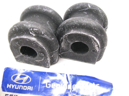 (2) NEW - OEM 555132B200 Suspension Stabilizer Bar Bushing Kit Rear For Hyundai