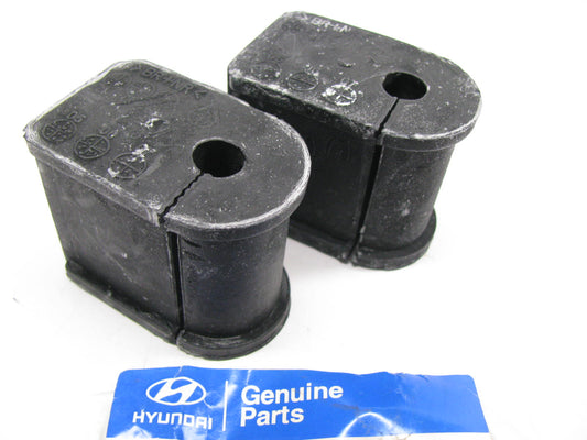 (2) NEW OEM 5557738600 Rear Stabilizer Sway Bar Bushing For 01-05 Hyundai Sonata