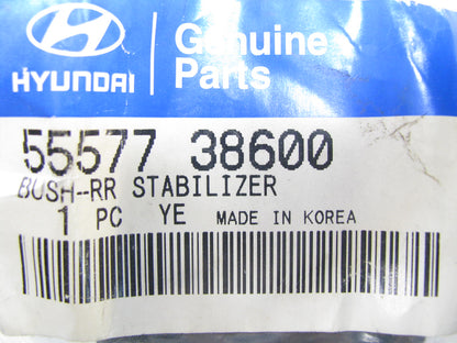 (2) NEW OEM 5557738600 Rear Stabilizer Sway Bar Bushing For 01-05 Hyundai Sonata