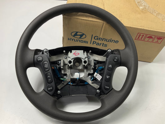 NEW GENUINE Steering Wheel W/ Audio Control OEM For 07-08 Santa Fe 561000W400WK