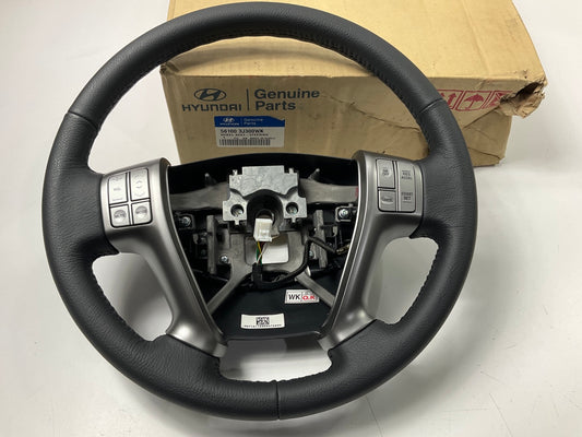 NEW Leather Steering Wheel W/ Audio Control OEM For 06-12 Veracruz 561003J300WK